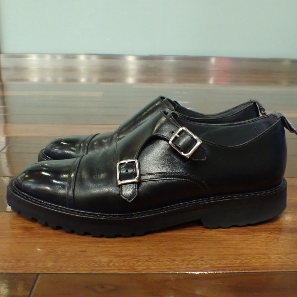 ダブルエイチのストラップゴム交換を行いました - 名古屋の靴磨き・靴 
